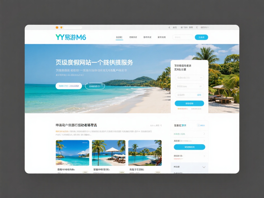 一个顶级度假网站不仅仅在于其提供的服务质量，还体现