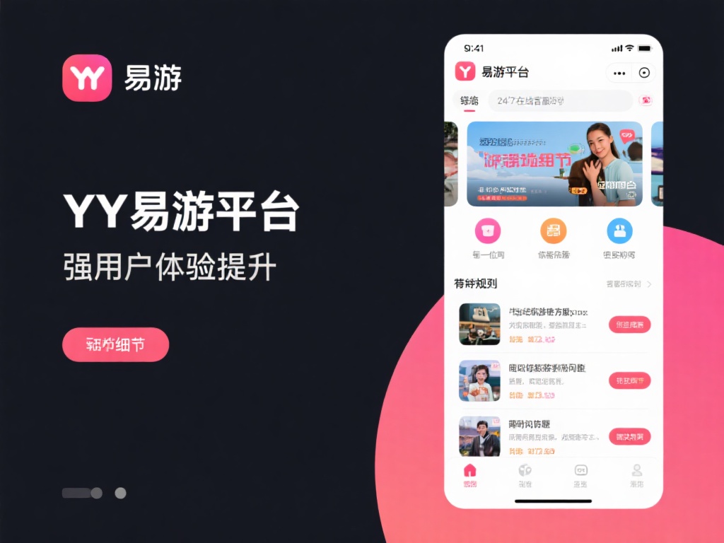 YY易游平台强调用户体验的提升，每一个细节都经过精