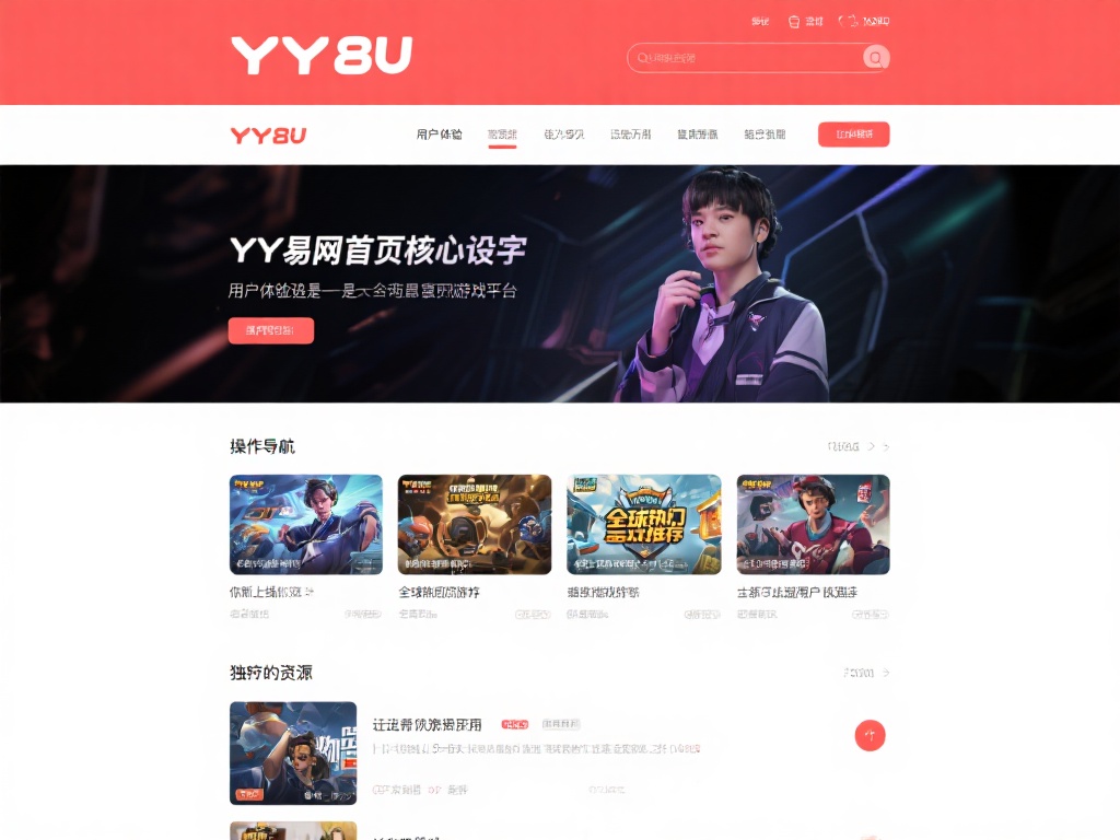 YY易游游戏官网首页:探索全球顶级游戏资源盛宴 用户体验一直是YY易游官网首页的核心设计理念。不同