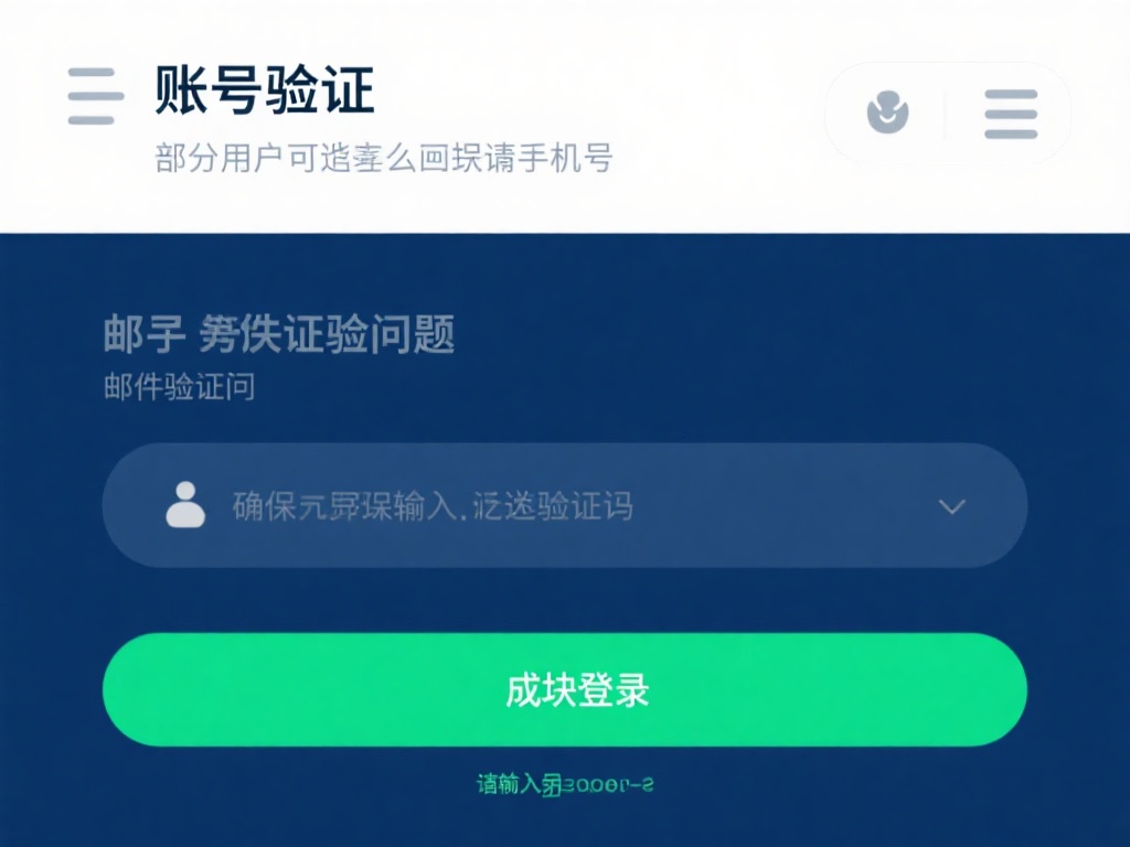 账号验证：部分用户可能会遇到需要短信或邮箱验证的问