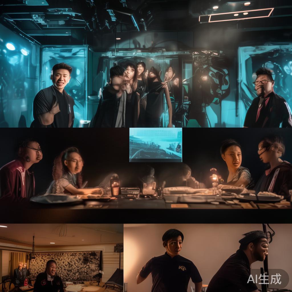 在盛天易游Yy社团的宣传片拍摄过程中，团队展现出了